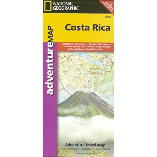 Ad00003100 Map Of Costa Rica