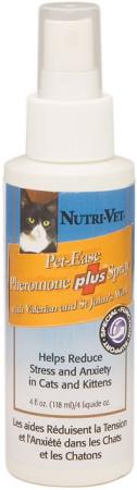 Nutri Vet 63479-0 Pet-Ease Calming Spray With Essential Oils For Cats - 4 oz