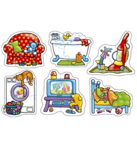 The Original Toy Company 212 - In My House Puzzles Set