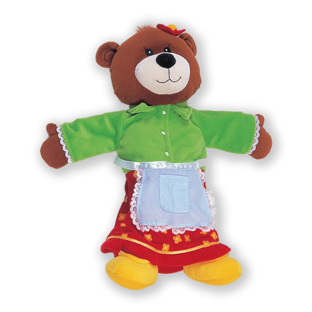 The Original Toy Company T-2263 - Mummy Bear Tellatale Hand Puppet