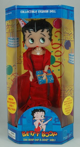 Precious Kids 31108 Talking Betty Boop Fashion Doll- Birthday