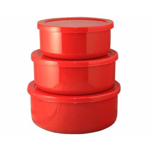 04600 Red - 6piece - Small Bowl Set