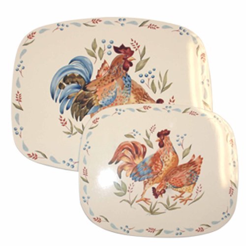 22236 Country Morning - Counter-stove Mats - Set Of Two