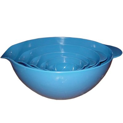 Reston Lloyd 85701 Azure 5 Piece Melamine Bowl Set