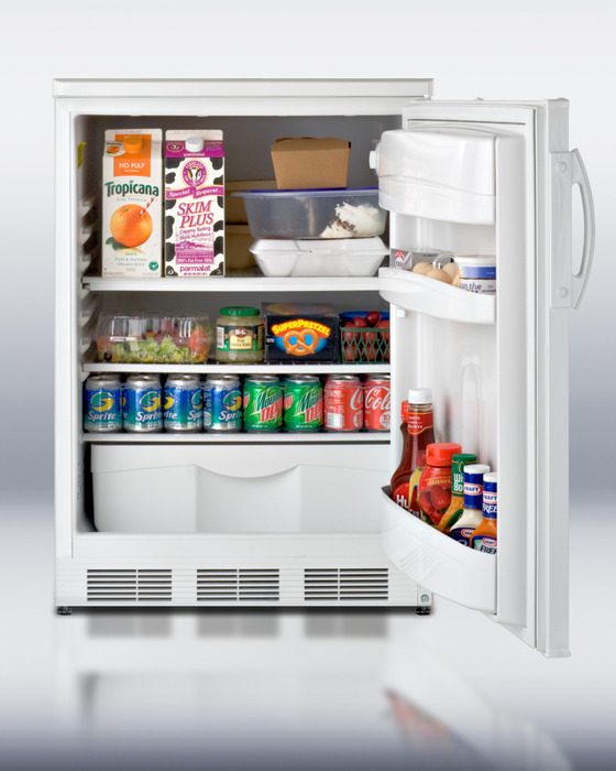 Ff6 24 Inch All-refrigerator With Automatic Defrost - White