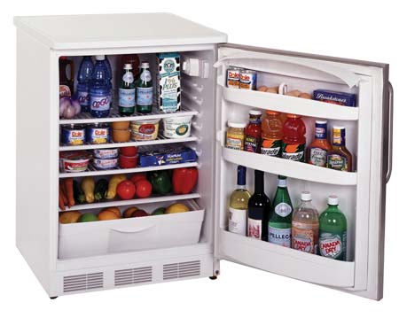 Ff6l 24 Inch All-refrigerator With Automatic Defrost And Lock - White