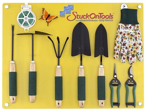 Stuck On Tools GB12GR01 - Garden Tool Set - Yellow