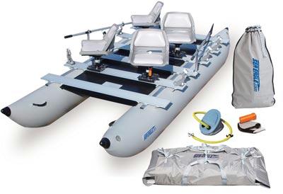 Sea Eagle 440FCPRO 440fc FoldCat 14ft 3in PRO Fishing Package