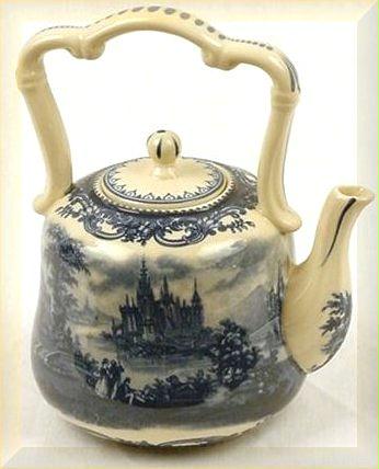 Blue Porcelain Teapot