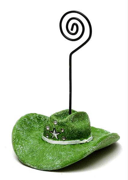 Montana Silversmith Cowgirl Hat Photo Holder  Green