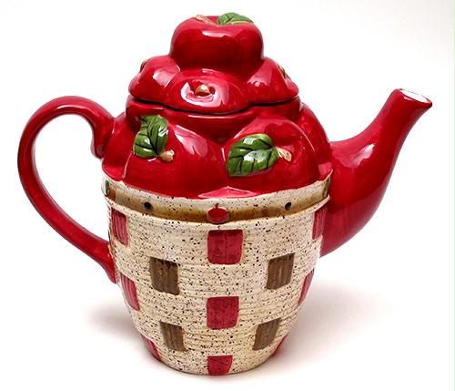 Apple Basket Teapot