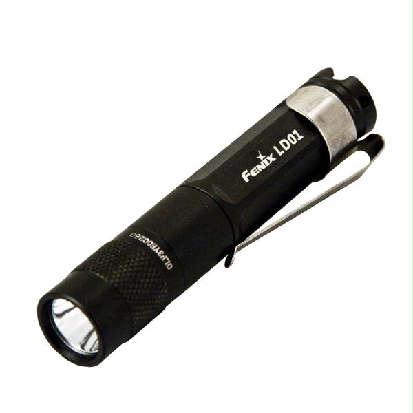 Fenix Flashlights FX-LD01B LD Series Black Aluminum Body Uses 1 x AAA