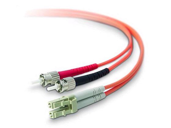 BELKIN COMPONENTS F2F402L0-05M Duplex Fiber Optic Cable LC/ST 5 M BELKIN COMPONENTS F2F402L0-05M Duplex Fiber Optic Cable LC/ST 5 M