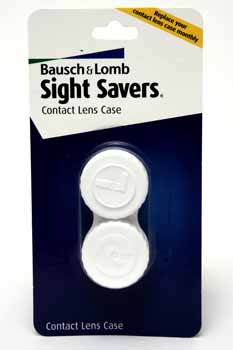 Bausch & Lomb 361826 Bausch & Lomb Sight Savers Contact Lens Case- Case of 12