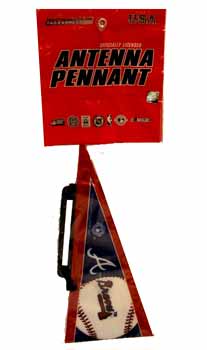 DD Discounts 391846 Atlanta Braves Antenna Pennant- Case of 72