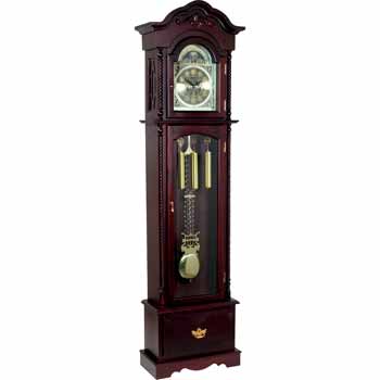 DD Discounts 378490 Grandfather Clock With Beveled Glass by DD Discounts