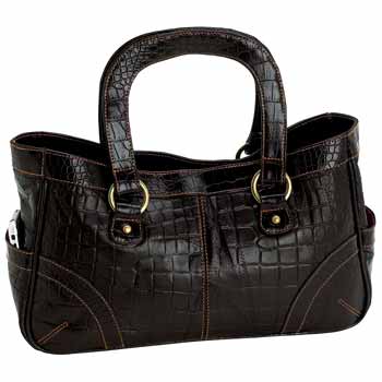DD Discounts 379235 Black Genuine Leather Handbag