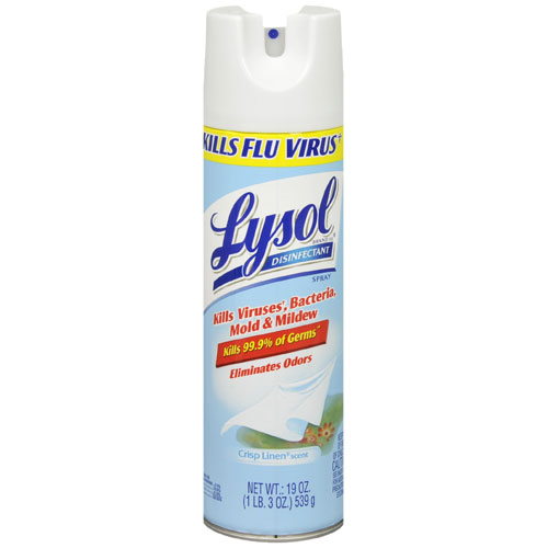 74186 LIN Lysol Disinfectant Spray Crisp Linen 19 oz. - Case of 12