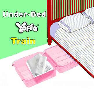 Yaffa 466 PNK Underbed Train - Pink - Case of 12