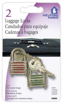 Faucet Queen 40060 Luggage Locks 2 Pack - Case Of 3 Faucet Queen 40060 Luggage Locks 2 Pack - Case Of 3