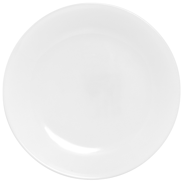 Corell 6003880 Wht 8.5 Inch Winter Frost Luncheon Plate - Case Of 6