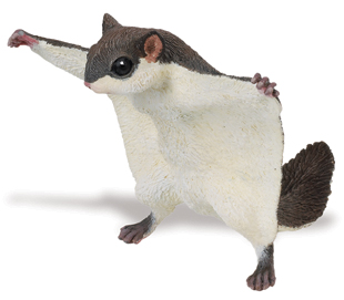 Safari 250229 Flying Squirrel Animal Figure Pack of 2