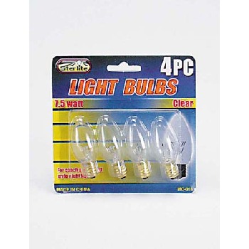 Bulk Savings 216295 Replacement Bulbs 4 Pack- Case of 72