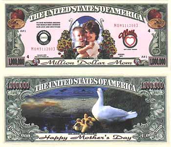 DD Discounts 211430 Happy Mother s Day Million Dollar Bills- Case of 100