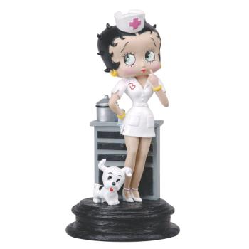 Betty Boop 393181 Betty Boop Nurse Figurine- Pack of 4