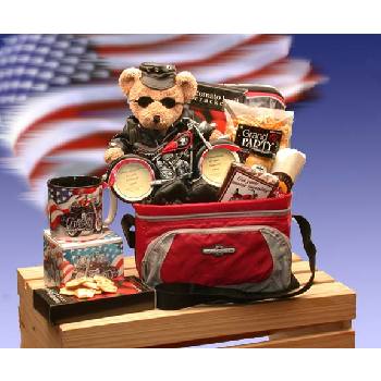 Bulk Savings 341690 Get Your Motor Running Motorcycle Gift Basket