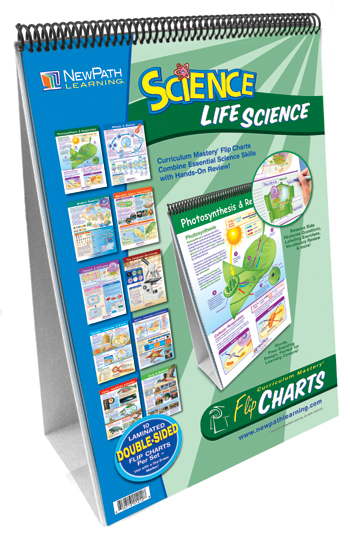 Np-346007 Middle School Life Science Flip- Chart Set