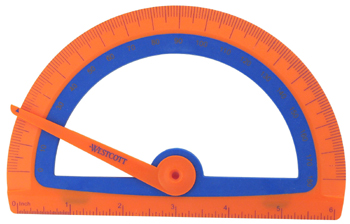 Acm14371 Anti Bacteria Kids Soft Touch Protractor