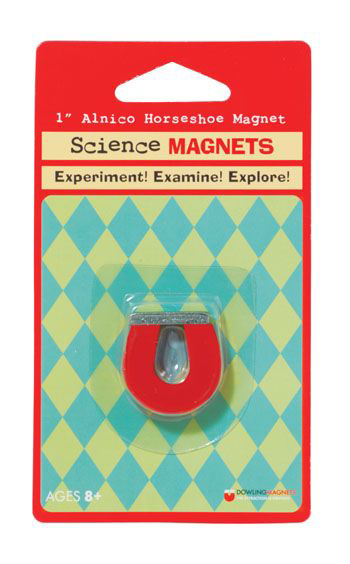 Do-731014 Science Magnet 1in Alnico Horseshoe- Magnet