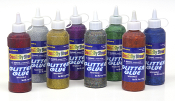 Chenille Kraft Ck-8530 Glitter Glue Multi Color 4 Oz