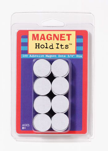 Do-735007 100.75 Dia Magnet Dots With- Adhesive