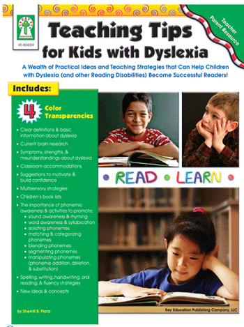 Carson Dellosa KE-804059 Teaching Tips For Kids With- Dyslexia Book Carson Dellosa KE-804059 Teaching Tips For Kids With- Dyslexia Book