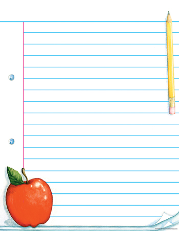 Teacher Created Resources TCR7683 Notepad Paper Chart Teacher Created Resources TCR7683 Notepad Paper Chart
