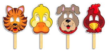Teachers Friend TF-0439824303 Little Red Hen Fairy Fairy Tale- Masks with Easy To Read Plays