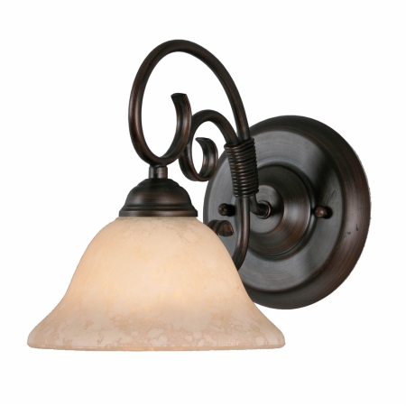 8601 Rbz Homestead Rubbed Bronze 1 Light Wall Sconce