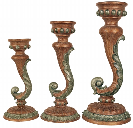 Livex 8268-17 Salerno Candleholder- Crackled Antique Ivory