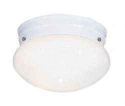 Livex 7002-03 Home Basics Ceiling Mount Light- White