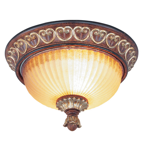 Livex 8562-63 Villa Verona Ceiling Mount Light- Verona Bronze