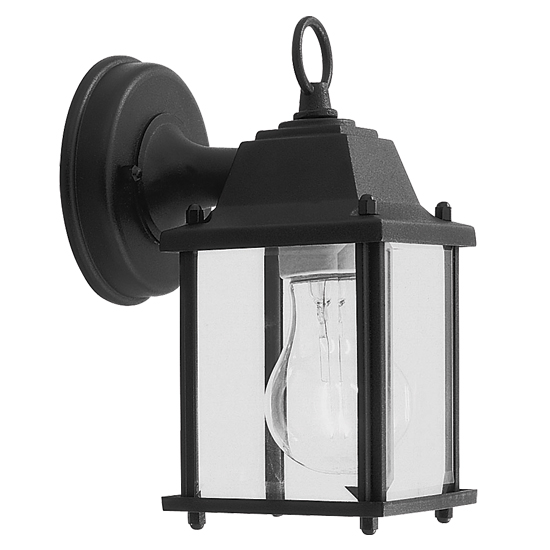 Livex 7506-04 Outdoor Basics Exterior Lantern- Black