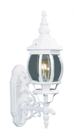 Livex 7520-03 Frontenac Exterior Lantern- White