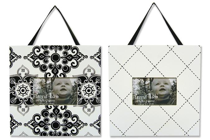 Trend-Lab 100765 Frame Set - Versailles Black and White