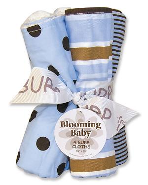 Trend-Lab 101278 Max Burp Cloths 4Pk