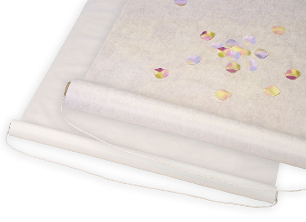 Weddingstar 4023 White Plastic Aisle Runner