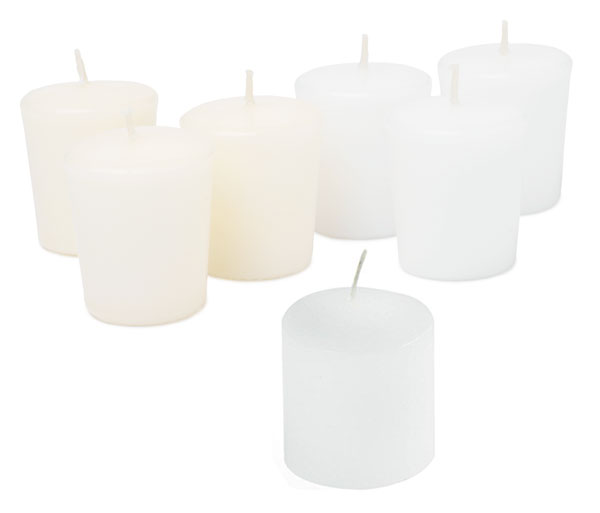 Weddingstar 324808 Package of 9 Compressed Votives White