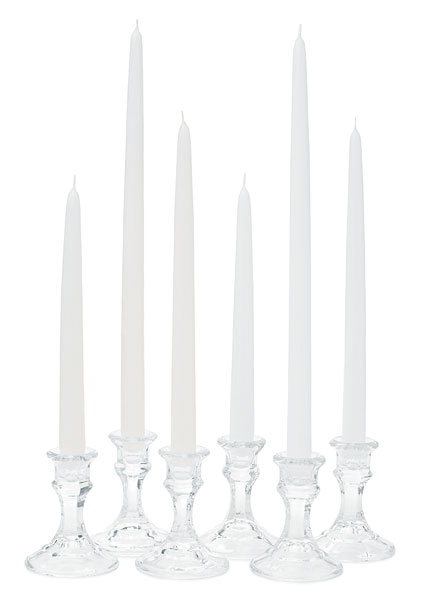 Weddingstar 1010-07 Red Taper Candles