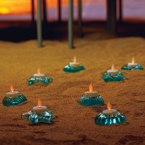 Weddingstar 7078 Sea Animal Glass Candle Holders